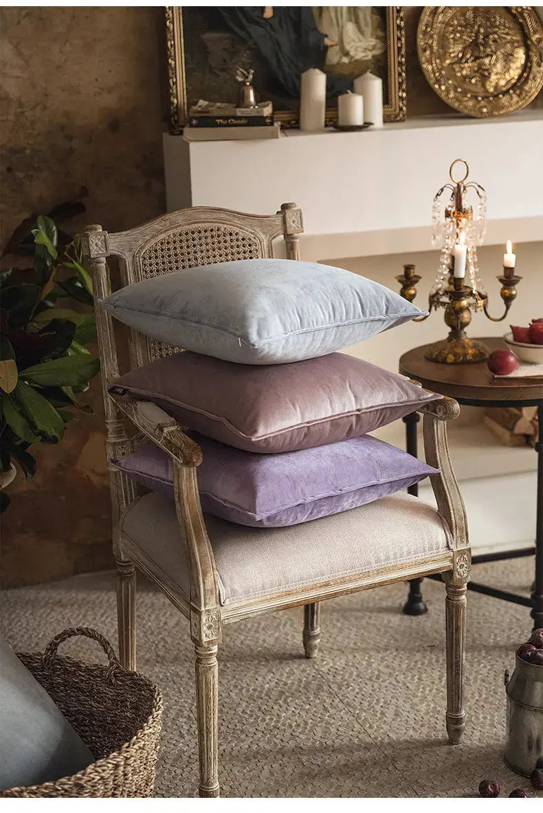 Hjemix | VelvetLuxe – Elegant fløyelsputetrekk med raffinerte detaljer