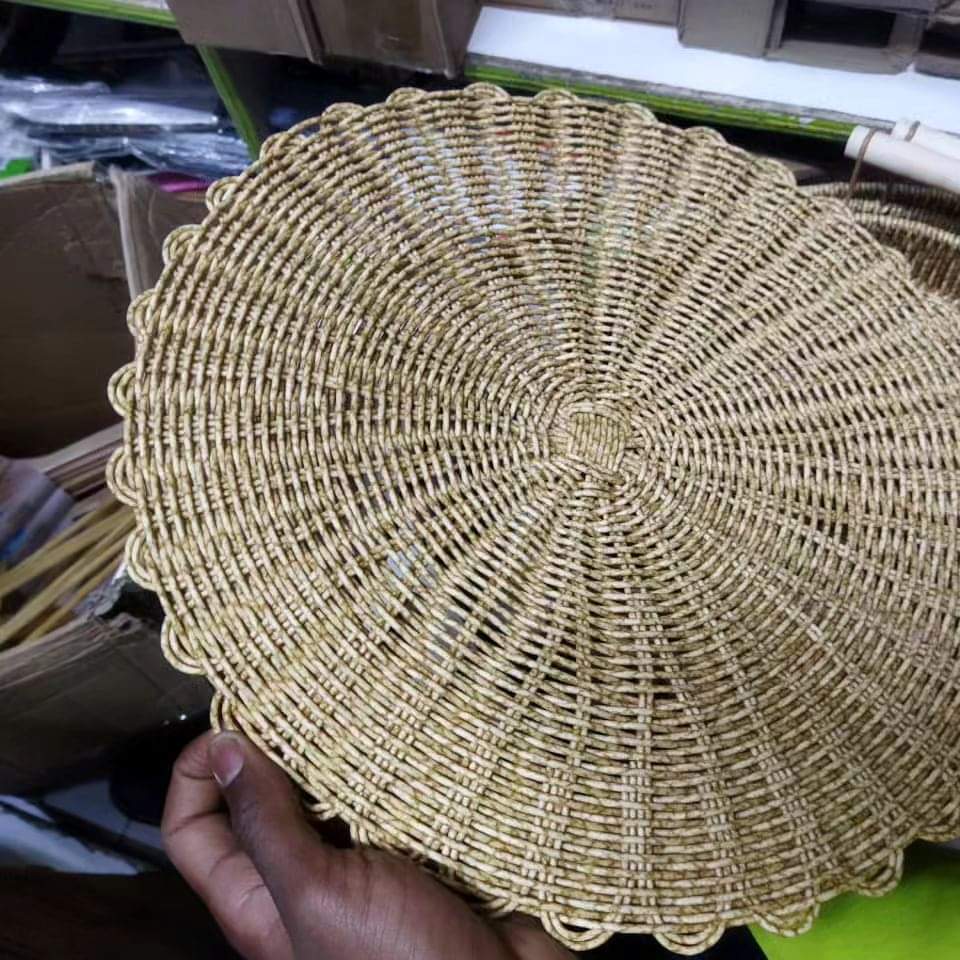 Hjemix | 6 Dels Rattan Bordsett