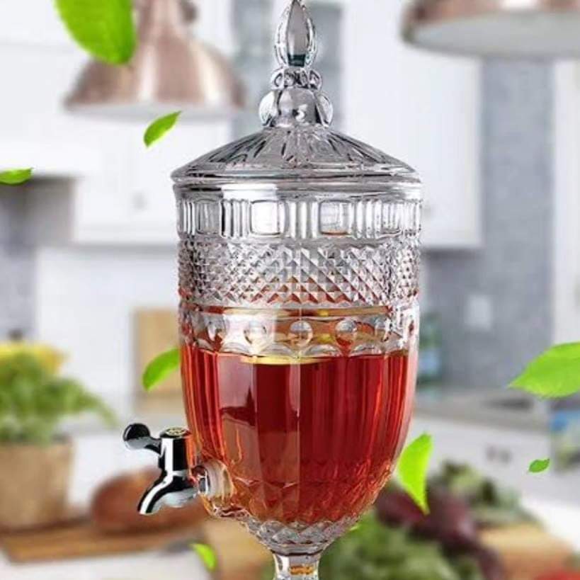 Hjemix | Glass Juice Dispenser