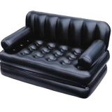 Hjemix | Oppblåsbar sofa seng med pumpe