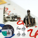 Hjemix | Morsomme Metallsfingerbolter (4 stk)