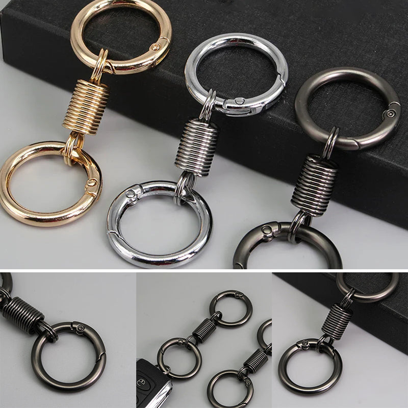 Hjemix | Nordic Retro Våren Dobbel Ring Nøkkelring