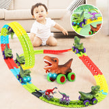 Hjemix | Berg- og dalbane dinosaurbanebil