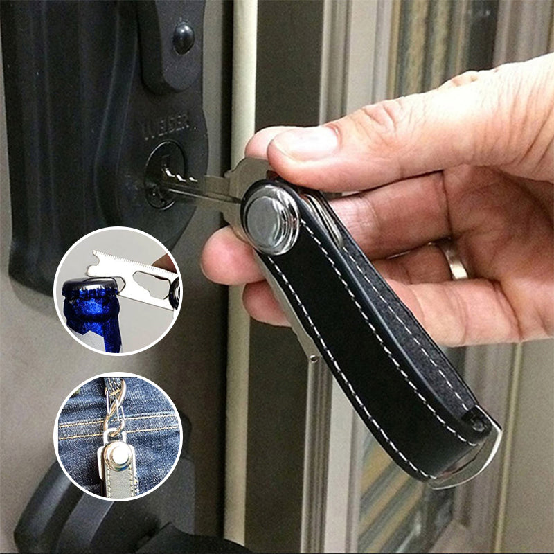 Hjemix | Læder Nøkkel Organizer