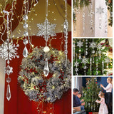 Hjemix | Jule Snøfnugg Ornamenter