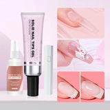 Hjemix | Magic Solid Nail Glue Set 3-i-1 Neglekunstsett