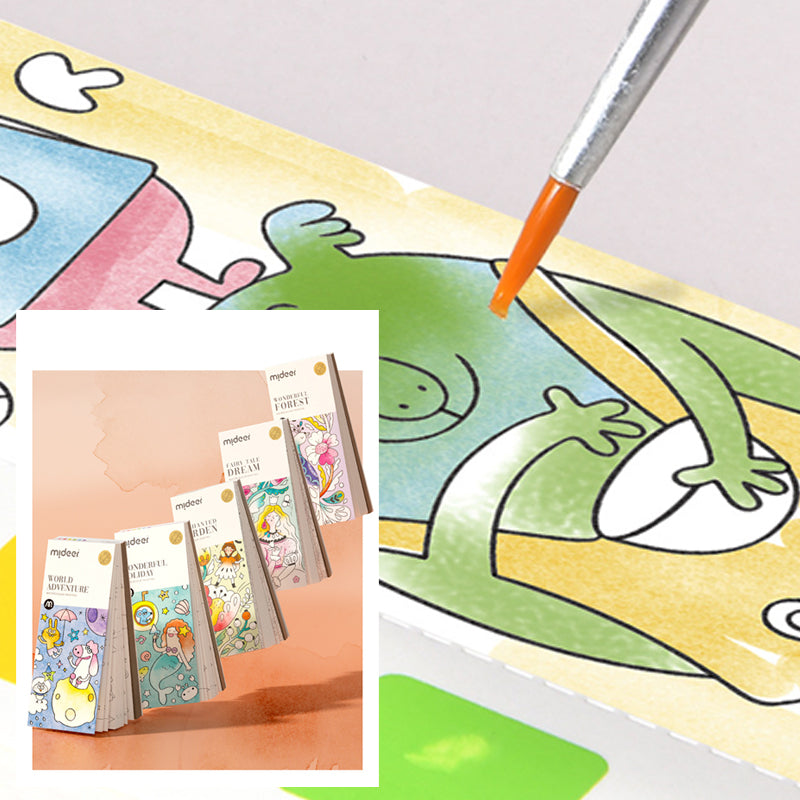 Hjemix | Lomme akvarellmalebok