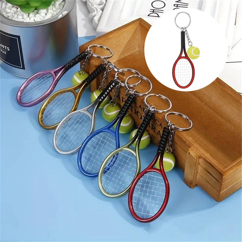 Hjemix | Mini tennisracket nøkkelring