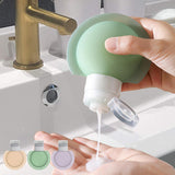 Hjemix | Bærbar silikon reiseflaske med stor diameter