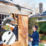 Hjemix | Uttrekkbar og vaskbar, buet støvkost i mikrofiber