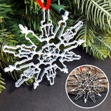 Hjemix | Morsomme Snøfnugg Ornamenter