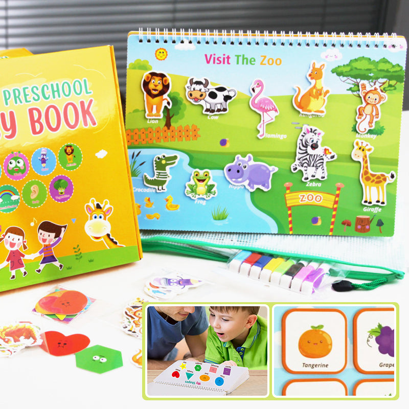Hjemix | Montessori aktivitetsbok for småbarn