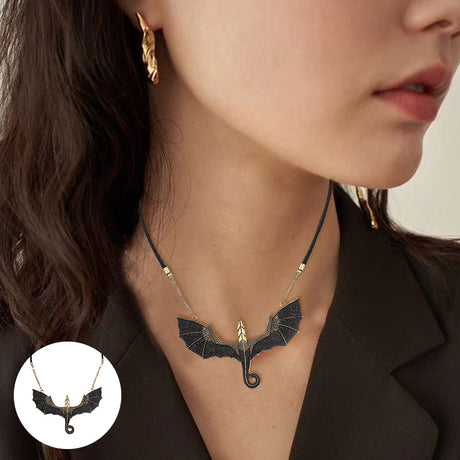 Hjemix | Flying Dragons Necklace