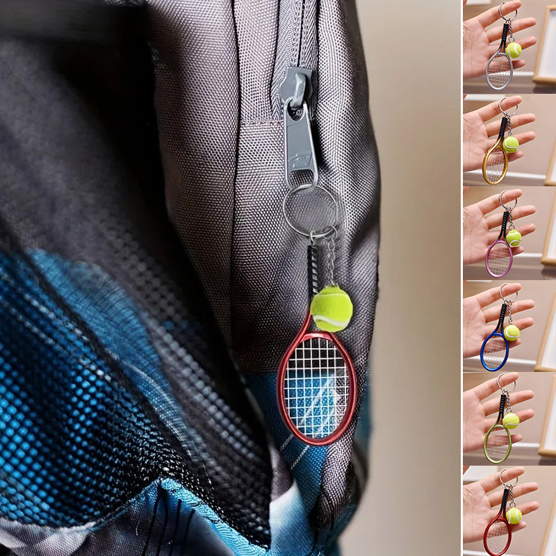Hjemix | Mini tennisracket nøkkelring