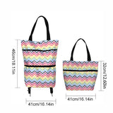 Hjemix | Sammenleggbar Handlekurv Handlevogn