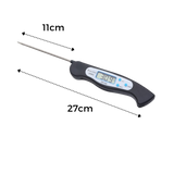 Sammenleggbart digitalt mattermometer med øyeblikkelig avlesing