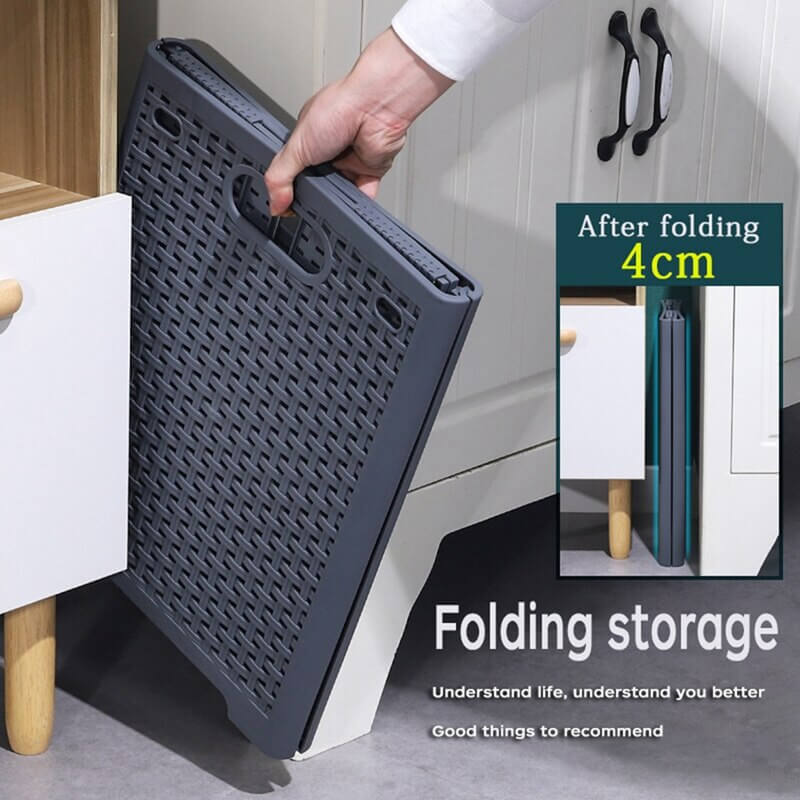 Hjemix | Sammenleggbar plastvaskekurv