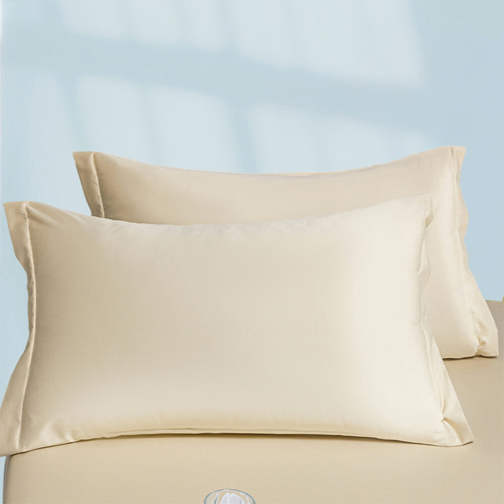 Hjemix | Ensfarget Silky Cooling 100s Lyocell Fitted Sheet Madrassbeskytter