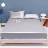 Hjemix | Ensfarget Silky Cooling 100s Lyocell Fitted Sheet Madrassbeskytter