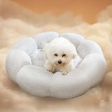 Hjemix | Blomst Varme Full Support Vaskbar Dekorasjon Hund & Katt Seng