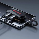 Hjemix | Multifunksjonell Hi-Res Mobil Gaming 3 i 1 Lightning Adapter