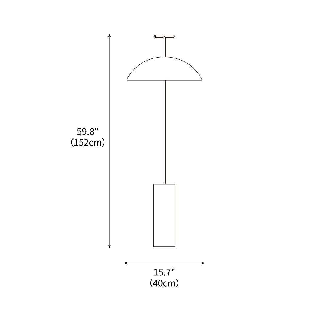 Hjemix | No-a Gulvlampe 15.7"