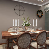 Hjemix | Flammefrie flimrende taperlys med 2 fjernkontroller og timer, ekte voks 3D vekkerlys vinduslys batteridrevet, julehjem bryllupsdekor