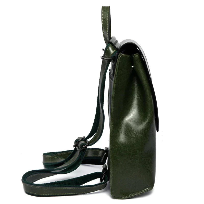 Hjemix | Trendy lærryggsekk for kvinner - Stilfull, allsidig og bærekraftig