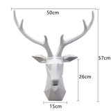 Hjemix | Magnificent | 3D-Hjort Hode Vegg Dekorasjon
