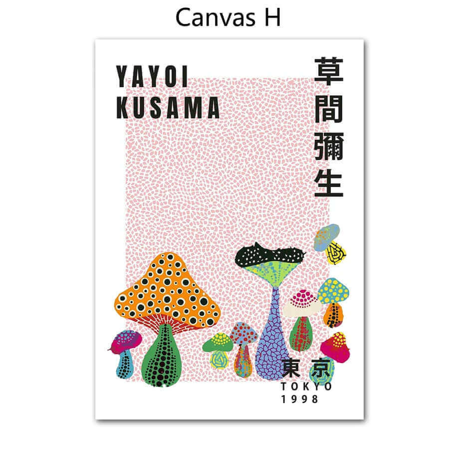 Hjemix | Yayoi Kusama Abstrakt Premium Plakat