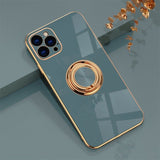 Hjemix | iPhone-deksel med metallstativring