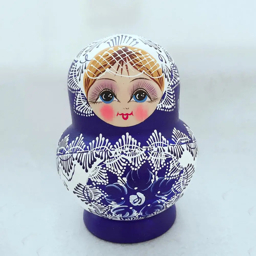 Hjemix | 10 stykker/sett med tre russiske matryoshka dukker