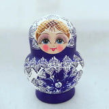 Hjemix | 10 stykker/sett med tre russiske matryoshka dukker