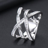 Hjemix | Monaco Design Luksuriøs Statement Stabil Ring For Kvinner