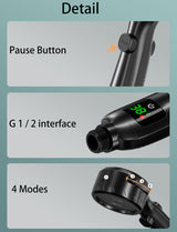 Hjemix | Dusjhode med temperaturdisplay på salg