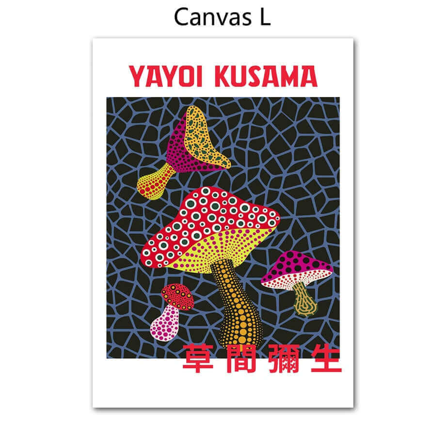 Hjemix | Yayoi Kusama Abstrakt Premium Plakat
