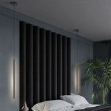 Hjemix | Nordisk LED Pendellampe: Minimalistisk design med kreative linjer, perfekt for soverommet, spiseområde