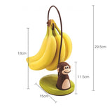 Hjemix | Monkey Shape Kjøkken Banan Henger Stativ
