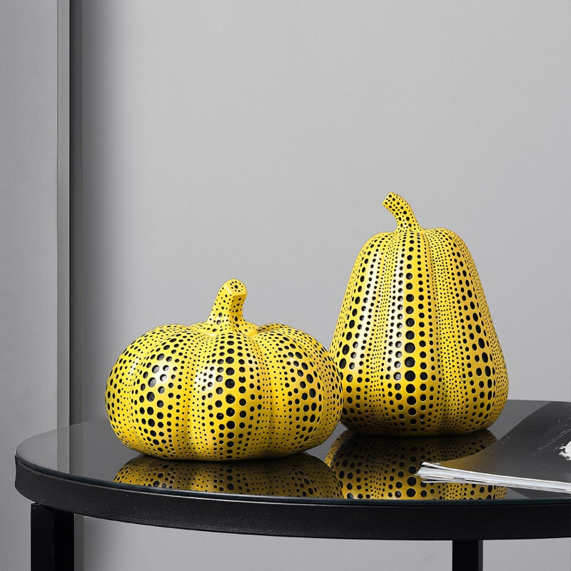 Hjemix | Kusama Yayoi Stil Gresskar Skulpturer
