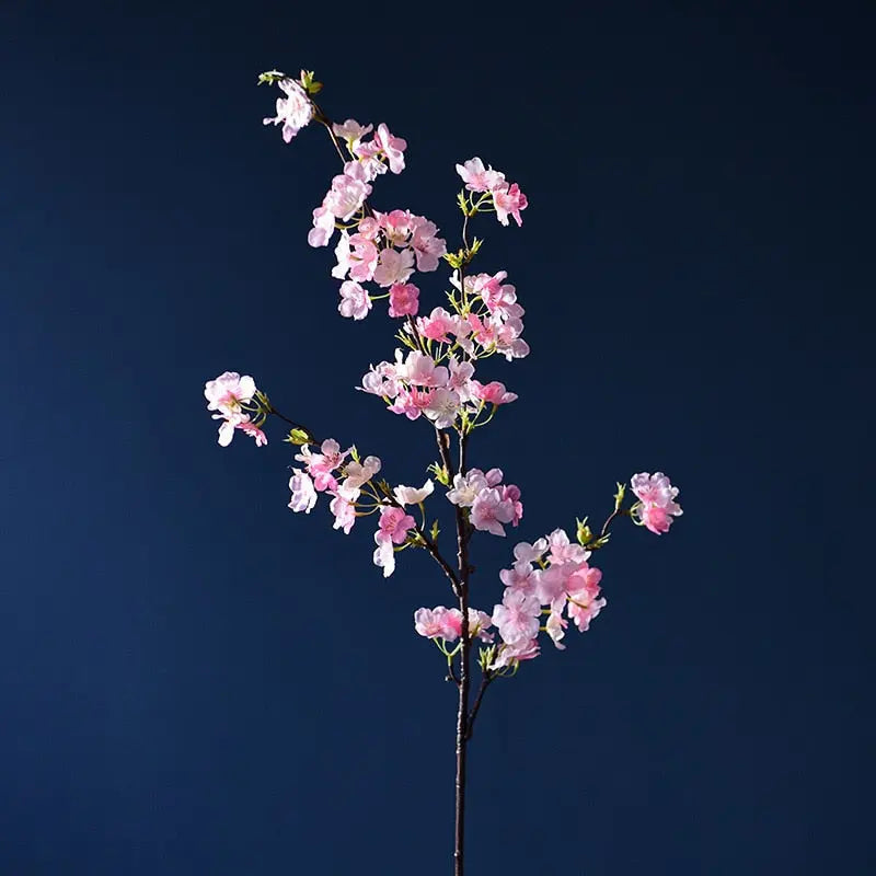 Hjemix | Kunstig Kirsebærblomst Gren - 109 cm Silke blomster
