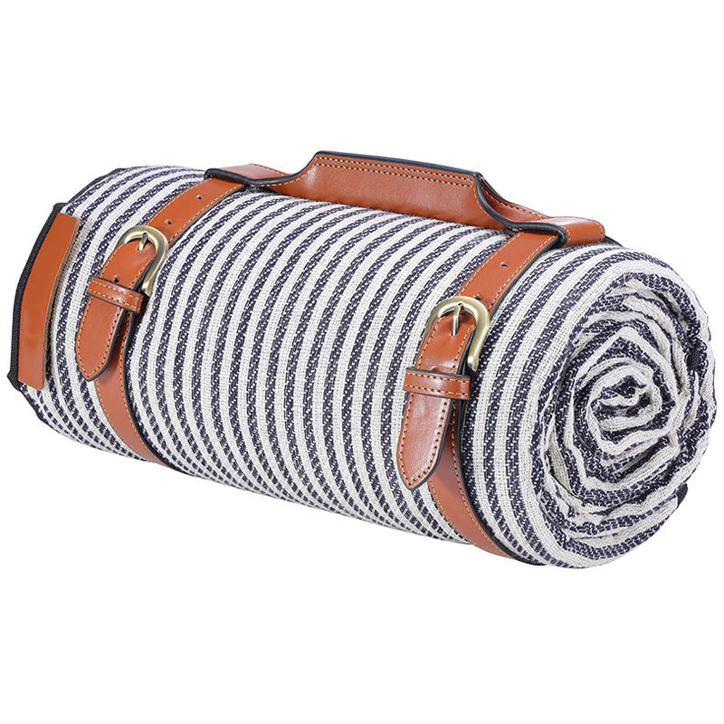 Hjemix | Stripete piknikpledd 150x200cm