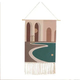 Hjemix | Makrame Henge Bomulls Teppe