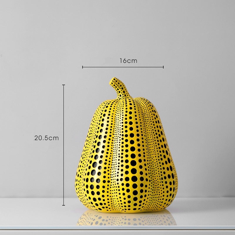 Hjemix | Kusama Yayoi Stil Gresskar Skulpturer