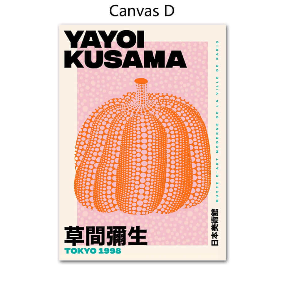 Hjemix | Yayoi Kusama Abstrakt Premium Plakat