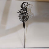 Hjemix | Feer og Løvetann Danser Sammen Skulptur for Utendørs Hage