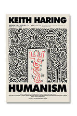 Hjemix | Keith Haring Inspirert Lerretskunst