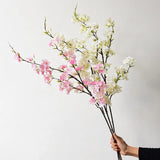 Hjemix | Kunstig Kirsebærblomst Gren - 109 cm Silke blomster