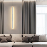 Hjemix | Nordisk LED Pendellampe: Minimalistisk design med kreative linjer, perfekt for soverommet, spiseområde