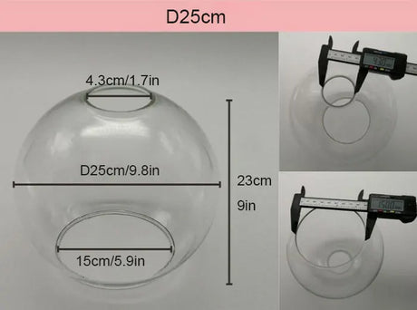 Hjemix | ClearShade | Lampeskjerm Gjennomsiktig Lysdeksel