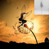 Hjemix | Feer og Løvetann Danser Sammen Skulptur for Utendørs Hage